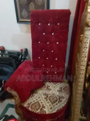 2 long chairs , 2 wooden chairs