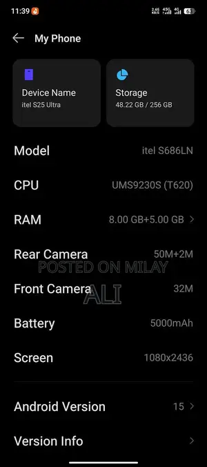 itel s25 ultra  exchange good phone