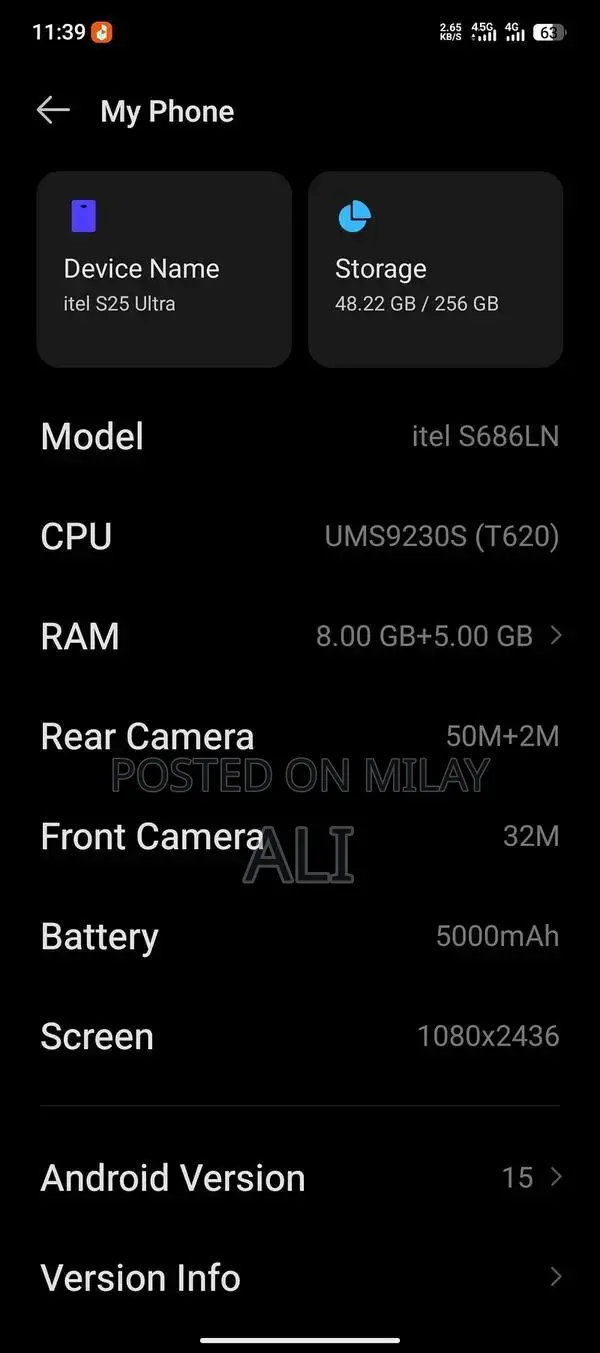 itel s25 ultra  exchange good phone