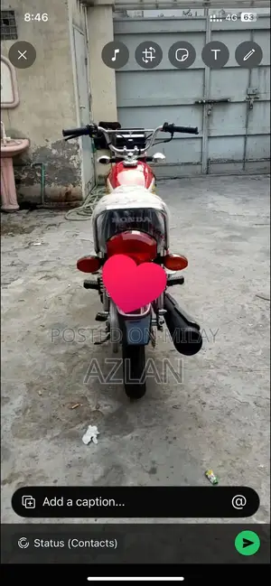 Photo - Honda CG 125 Motorcycle - 2025 Model Pristine Condition