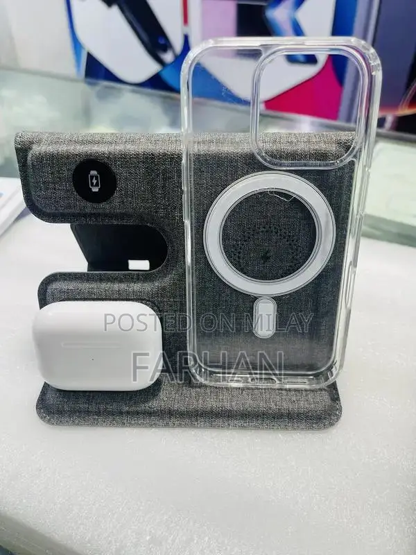 Foldable 3 in 1 Magsafe Wireless Charger Qi 2 Super Fast