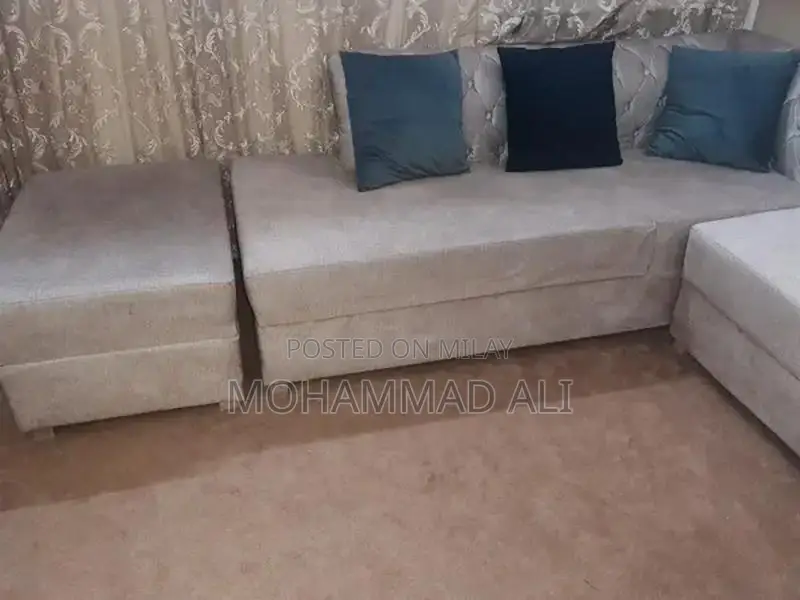 L shaped sofa set