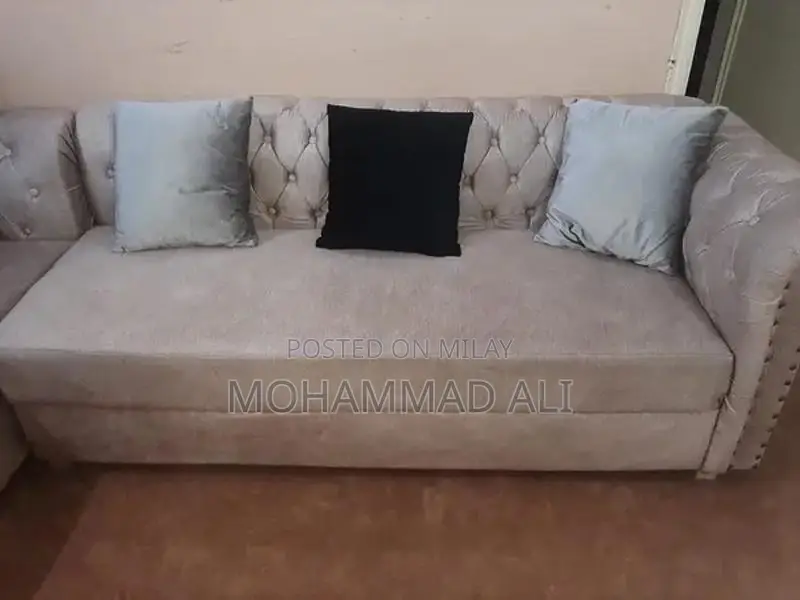L shaped sofa set