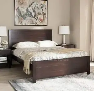Photo - Quality Double Bed Frame - Comfortable Sleeping Solution