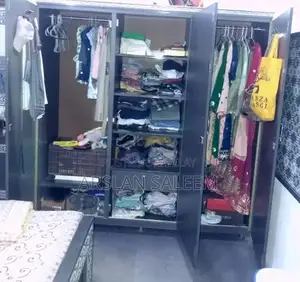 Patex Lamination Sheet Wardrobe with Silver CNC Borders