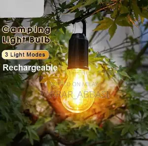 Portable Rechargeable LED Camping Light with Type-C Charging