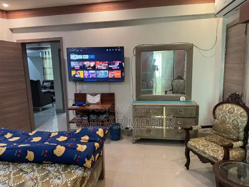 3bed fully furnished apparmemt for rent in bahria town phase 2 safari 
