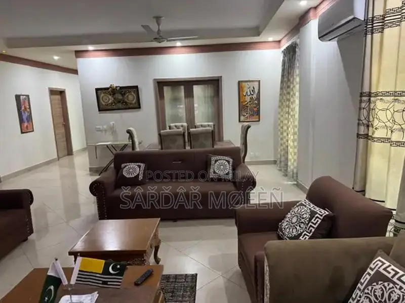 3bed fully furnished apparmemt for rent in bahria town phase 2 safari 