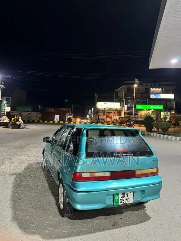 Suzuki Cultus Sedan: Well-Maintained Petrol Hatchback