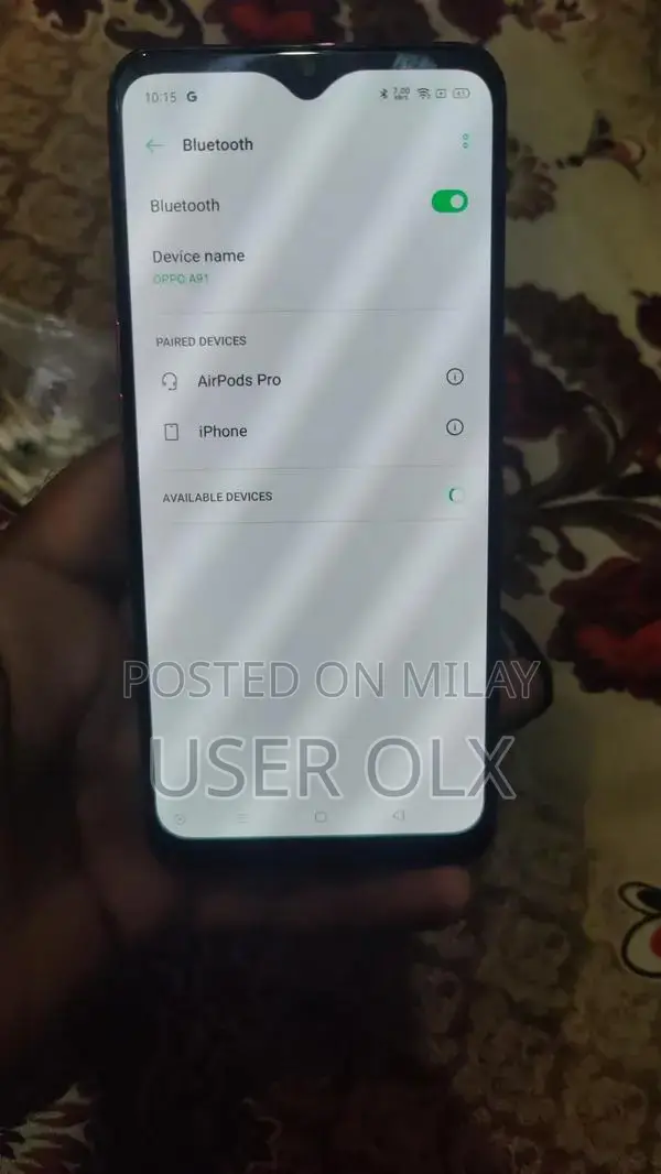 OPPO A91 256GB In Display Fingerprint