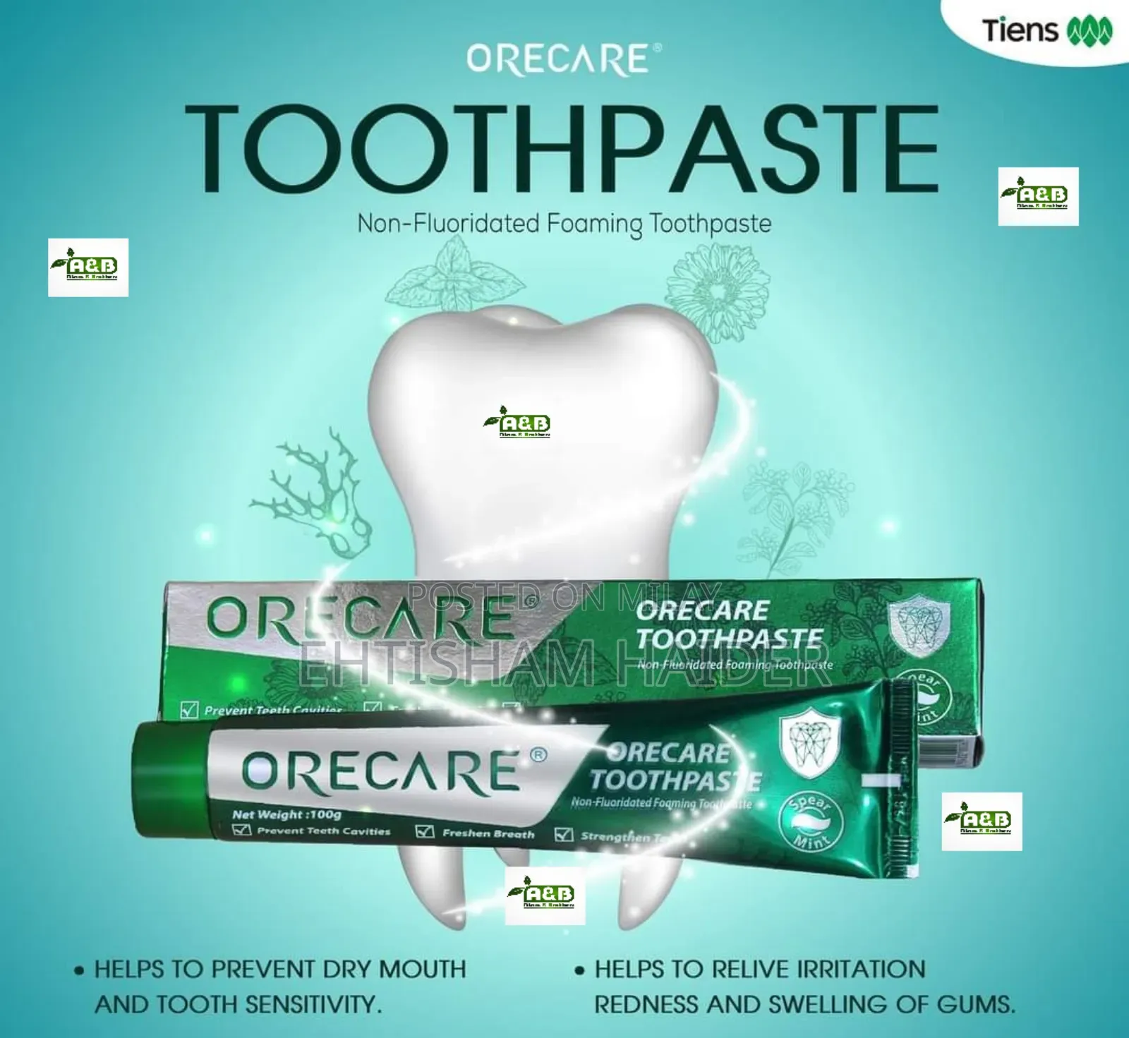 Orecare Chinese Herbal Toothpaste