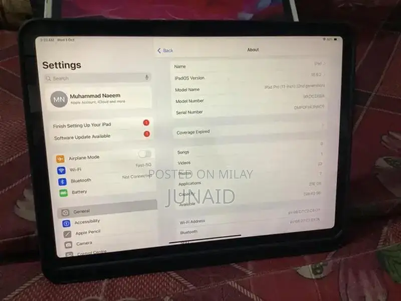 iPad Pro 11-inch 2020 256GB Tablet