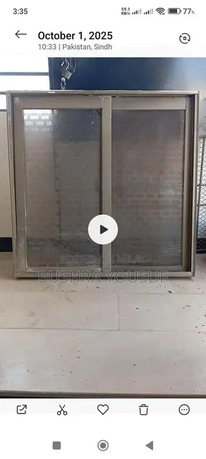 wooden door  and  window