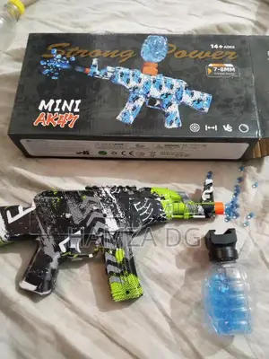 Photo - Interactive Bubble Shooter Toy Gun for Kids Outdoor Play