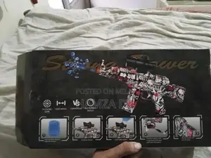 Interactive Bubble Shooter Toy Gun for Kids Outdoor Play