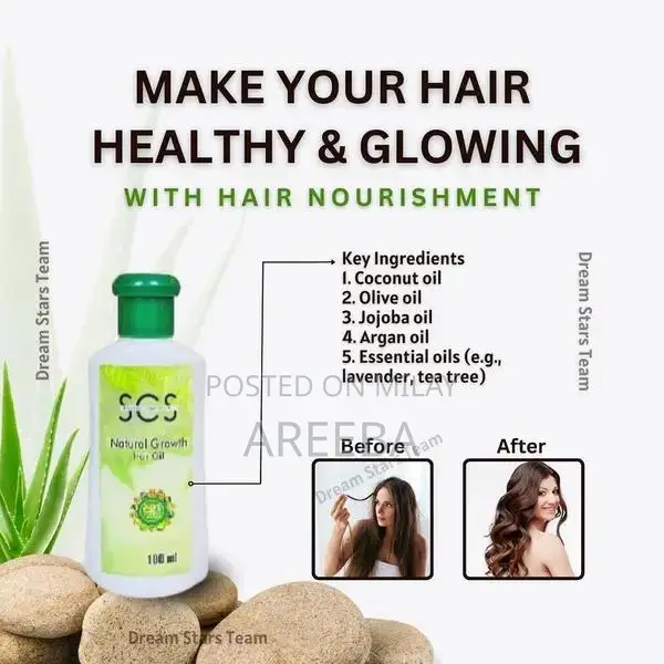 SCS Natural Growth Hair Oil