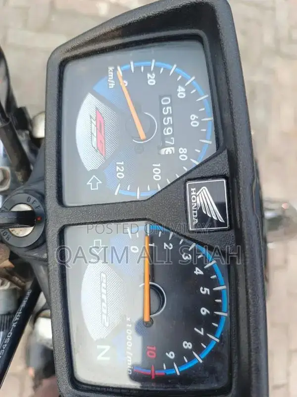 Honda CG 125 2023 Motorcycle - Low Mileage, Single Owner