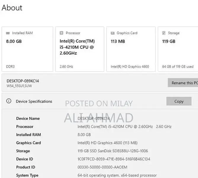 Stone i5 4th Generation