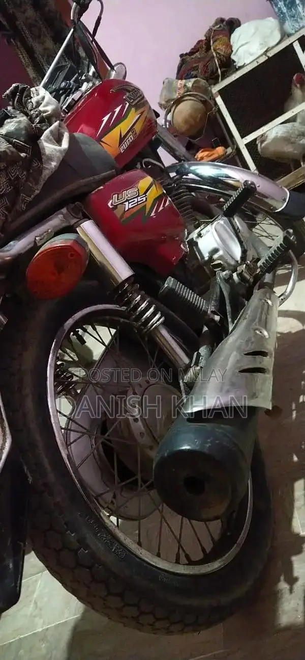 United 125 Motorcycle - Low Mileage 2021 Model