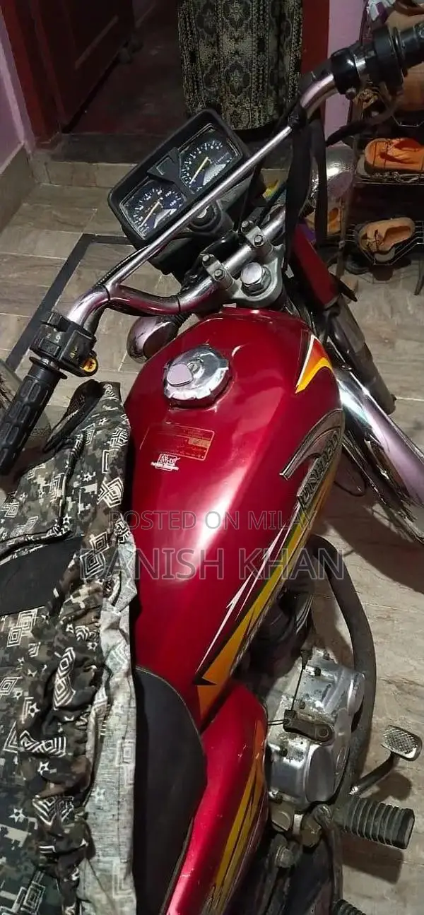 United 125 Motorcycle - Low Mileage 2021 Model