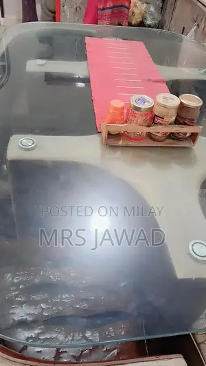 Sturdy 6-Seater Dining Table Set with Comfortable Chairs