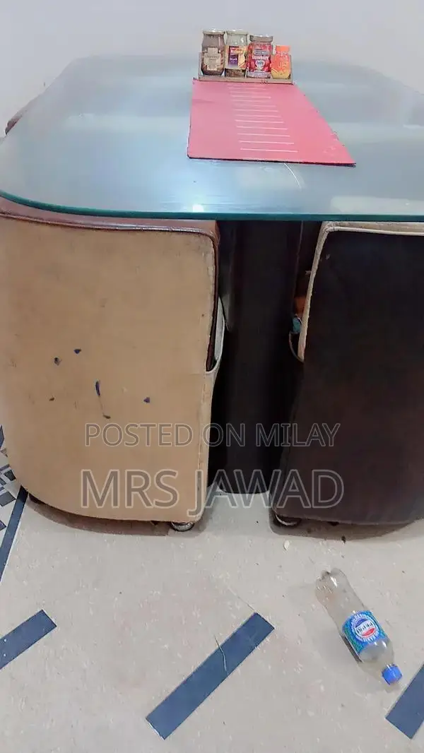 Sturdy 6-Seater Dining Table Set with Comfortable Chairs