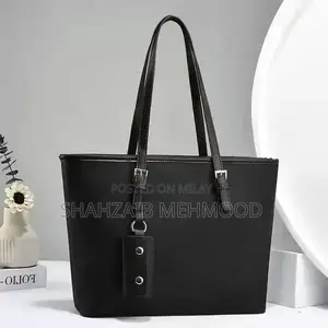 Chic Women's Black PU Leather Shoulder Bag - Compact Everyday Accessor