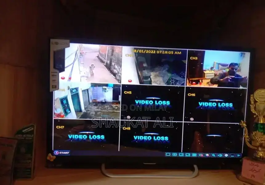 2 DVR 8 CHANNEL ALL OKAY good working