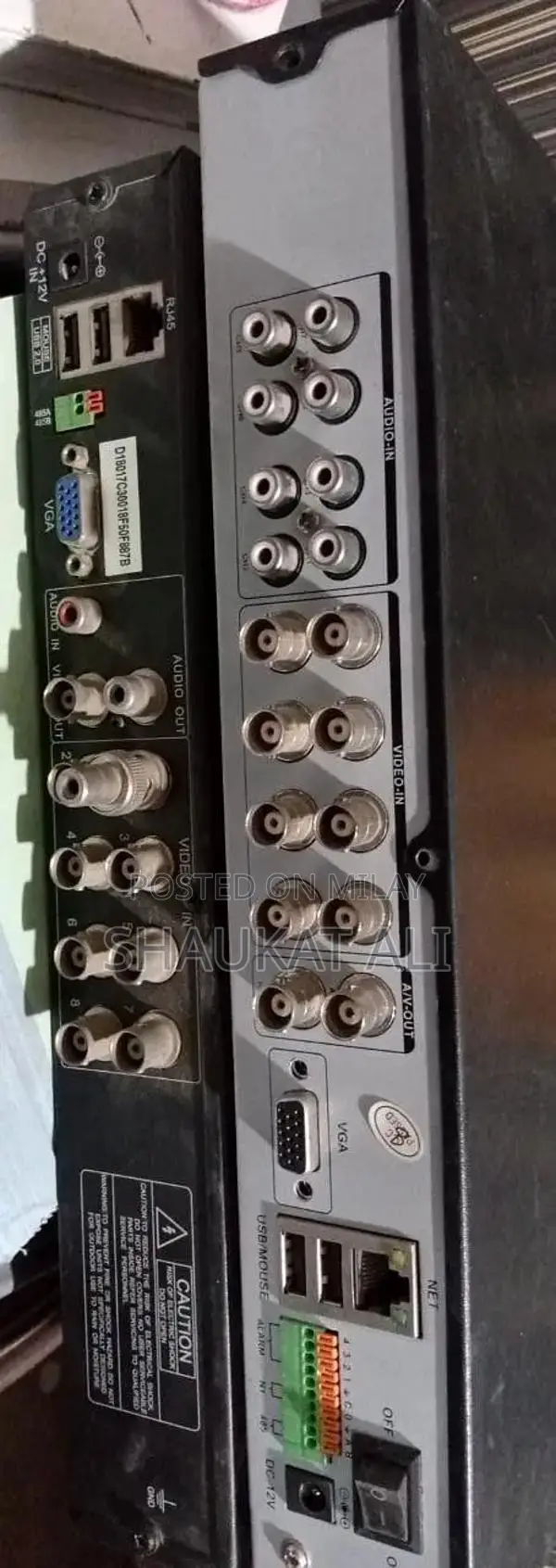 2 DVR 8 CHANNEL ALL OKAY good working