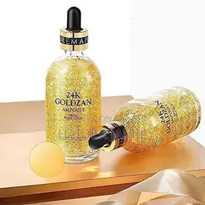 24K Gold Anti-Aging Serum for Skin Brightening and Dark Spot Removal