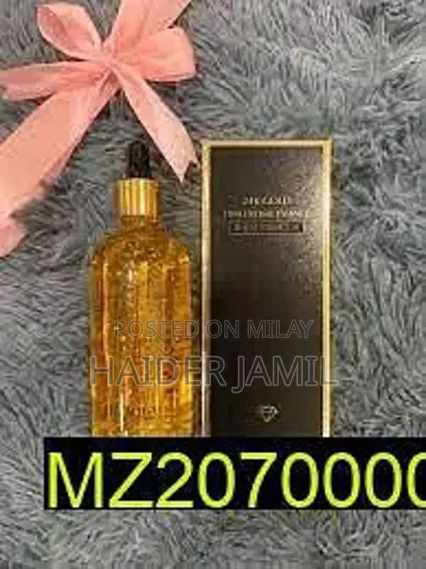 24K Gold Anti-Aging Serum for Skin Brightening and Dark Spot Removal
