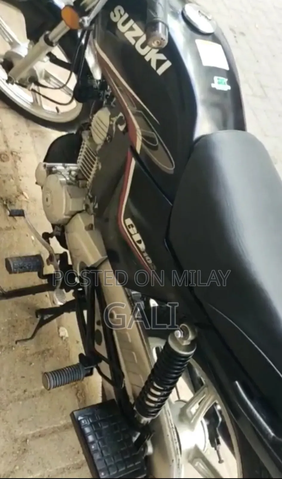 Suzuki Bike 2021 Black