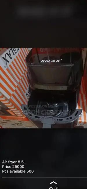 Photo - Air fryer, kittle, electric griller , electric oven n more