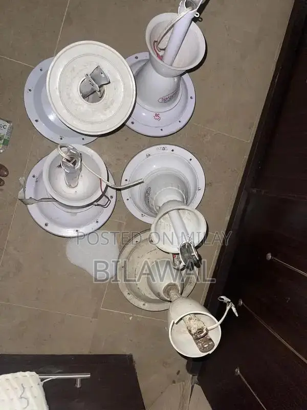 5 SILVER FAN AVAILABLE NEW