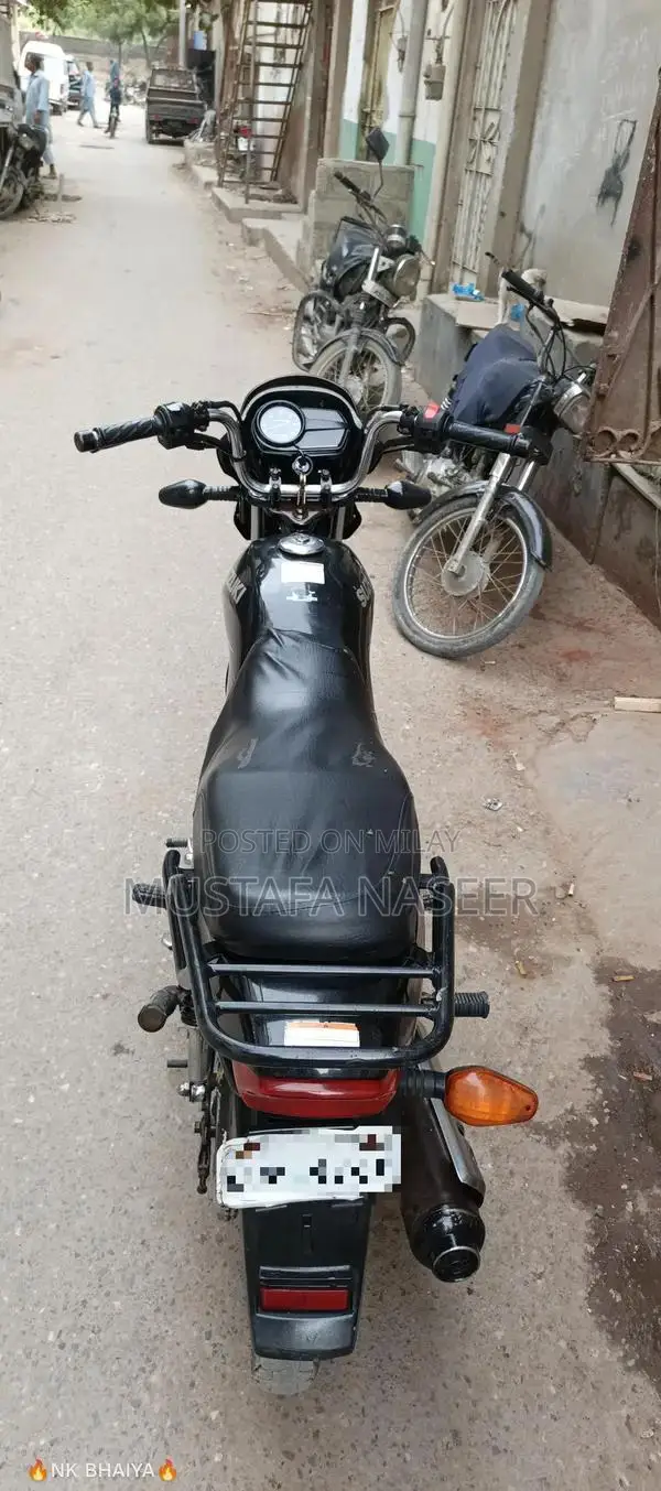 Suzuki 110 Motorcycle - Complete Documentation, Ready to Ride