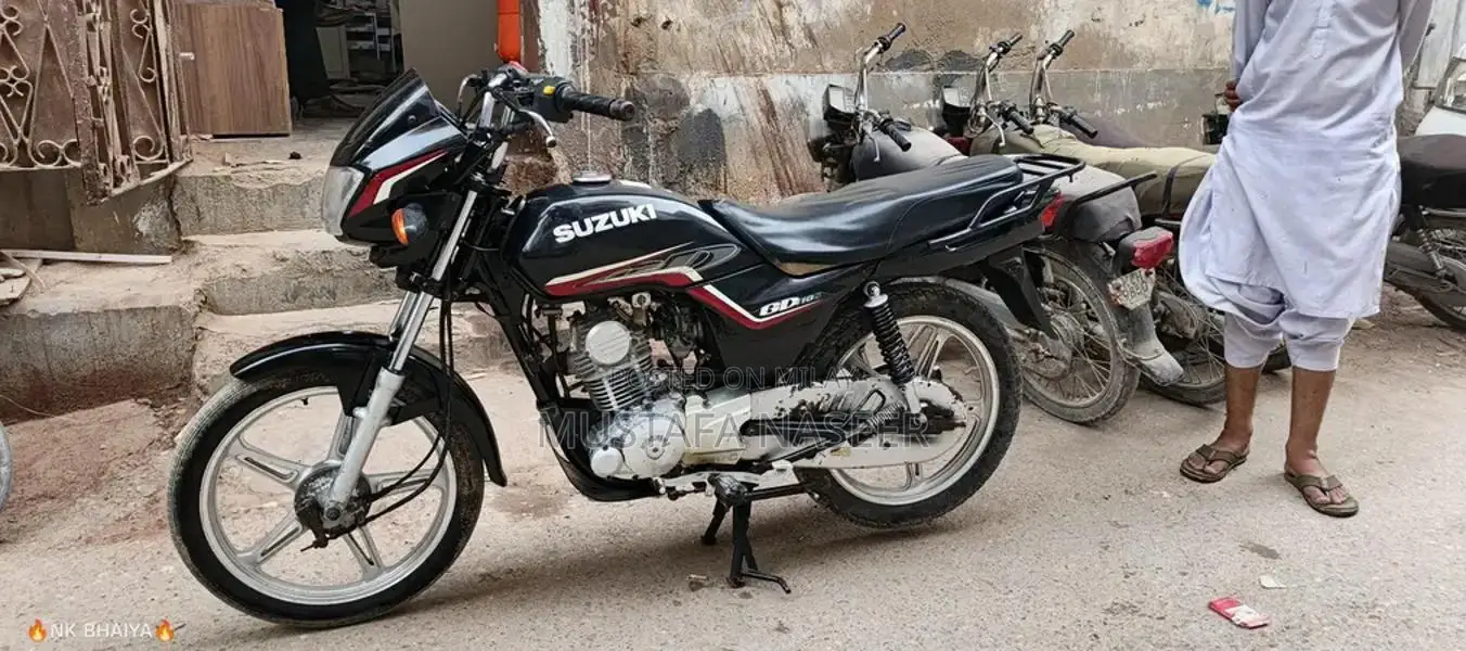 Suzuki 110 Motorcycle - Complete Documentation, Ready to Ride