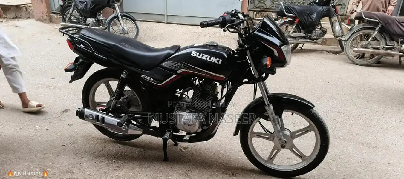 Suzuki 110 Motorcycle - Complete Documentation, Ready to Ride