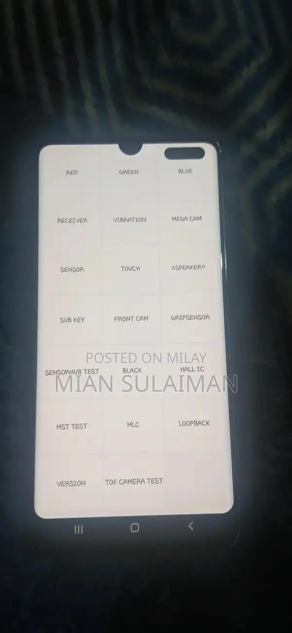 samsung s10 5G ( 8/256) ( Blue Colour ) non PTA