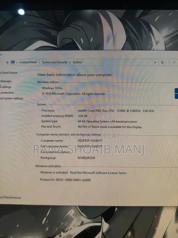 All in one PC iMac 2010 Model