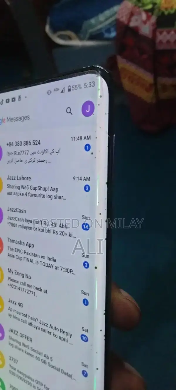6/128 camera out class sim working line and dot in lcd