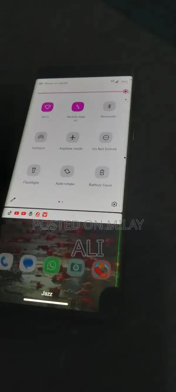 6/128 camera out class sim working line and dot in lcd