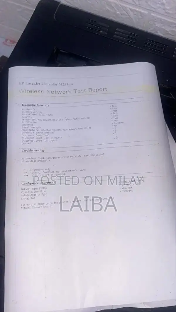 HP LaserJet Pro 200 Color Wireless Network Printer