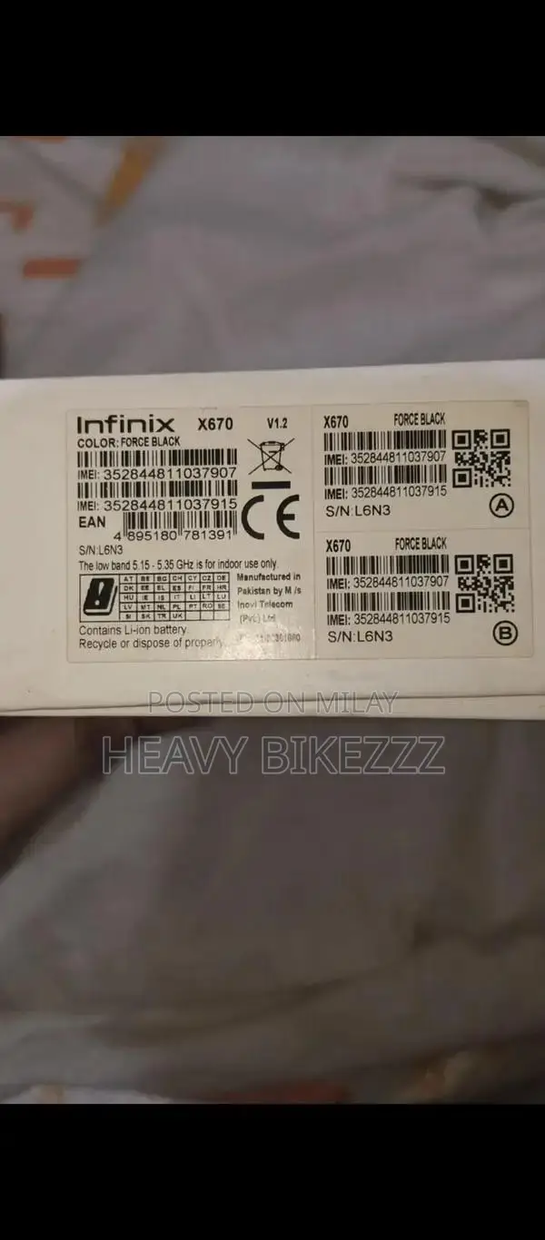 Infinix Note 12 Smartphone with G96 Processor