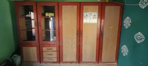 Photo - 5-Part Wooden Wardrobe with Lasani Sheet and Dividers