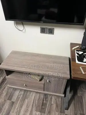 Dining Set with Table, 5 Chairs, Dresser, and TV Trolley