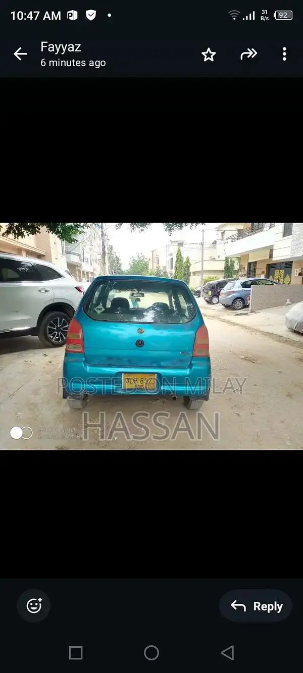 Alto 2000 CNG Patrol Compact Sedan Economical City Car