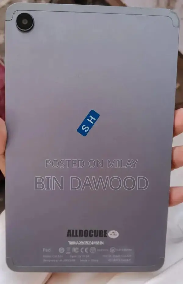 8-Inch Android Tablet with Dual SIM and Face Unlock