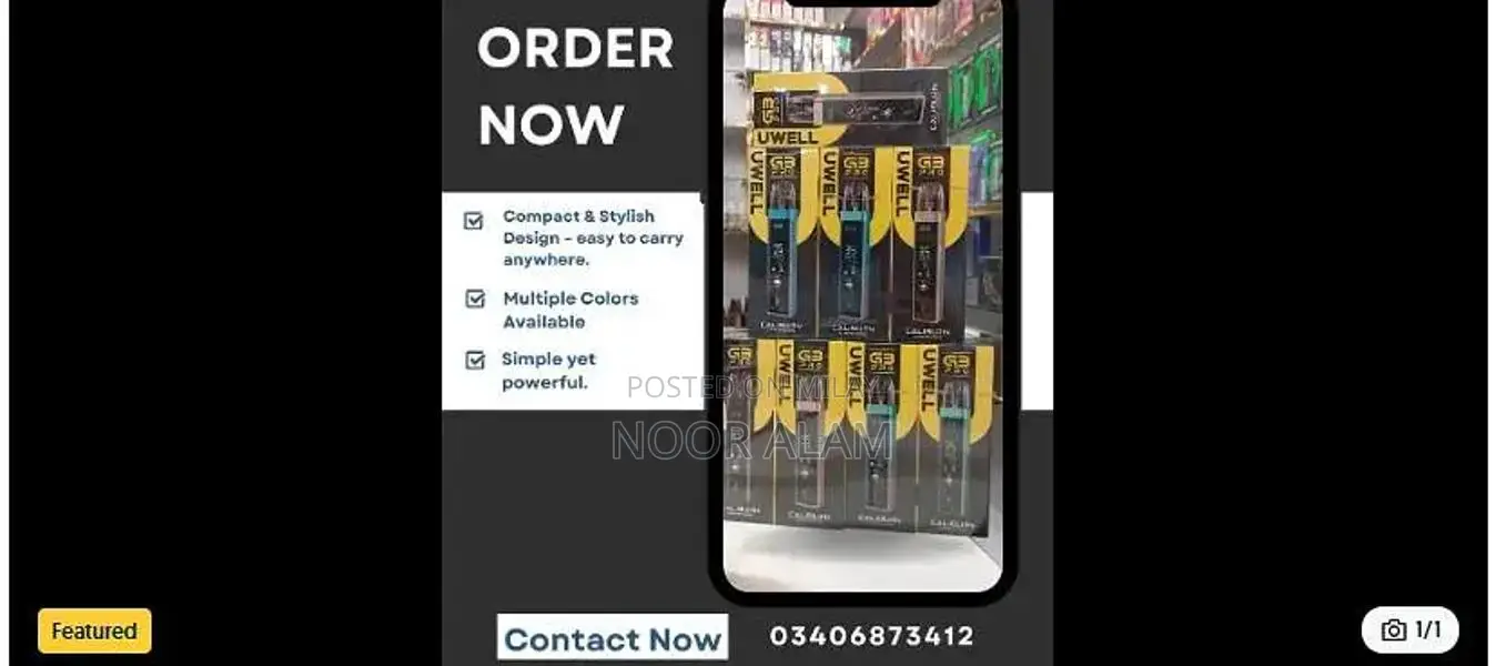 Premium Pod System with Multiple Flavors Collection