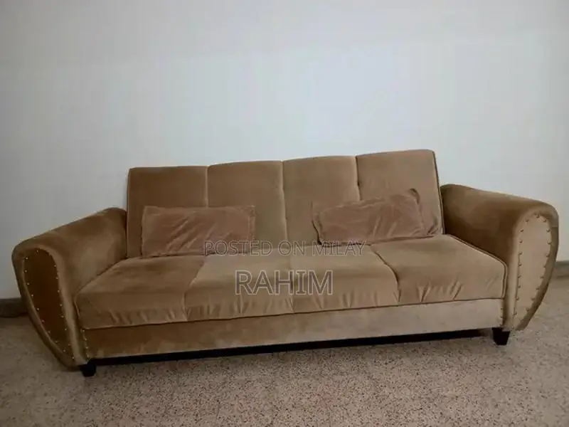 Comfortable Customized Sofa Bed with Unique Arm Rests
