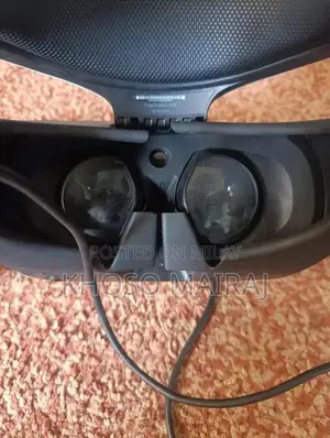 PlayStation VR Headset - Complete Setup with Cables and Connectors